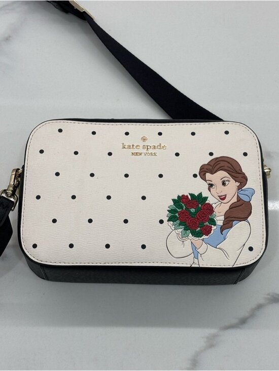 kate spade Handbags - Kate Spade New York X Disney Beauty and the Beast Mini Camera Crossbody Bag